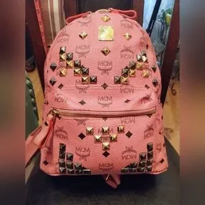 MCM | Bags | Mcm Backpack Small With Studs Excellent  display picture 2